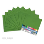 CC GRASS GREEN Textured Cardstock - 12 x 12 (216gsm) - 10 Sheets