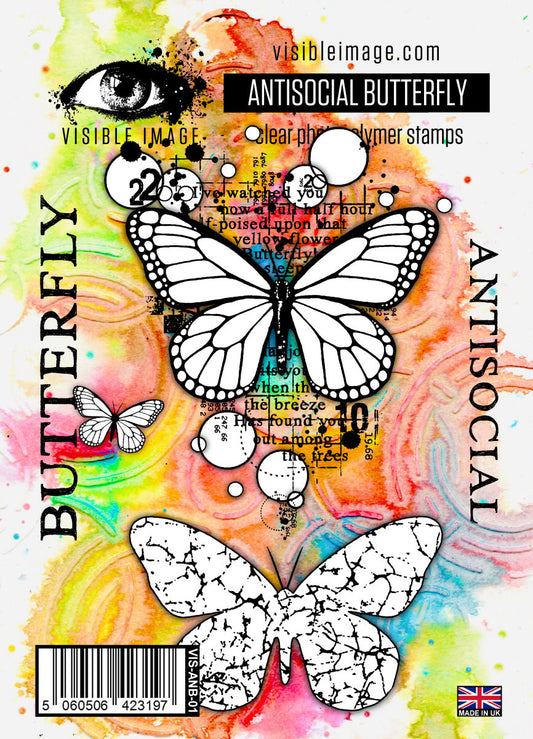 Antisocial Butterfly - Stamp Set