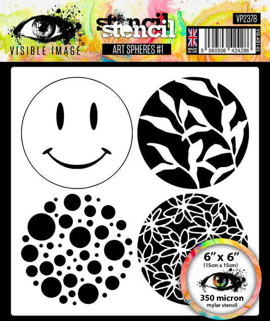 Art Spheres 1 - Stencil 6x6