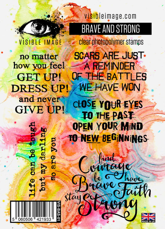 Brave and Strong - Stamp Set
