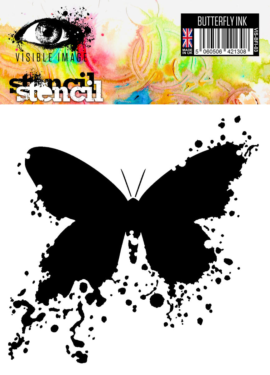 Butterfly Ink - Stencil 6x6