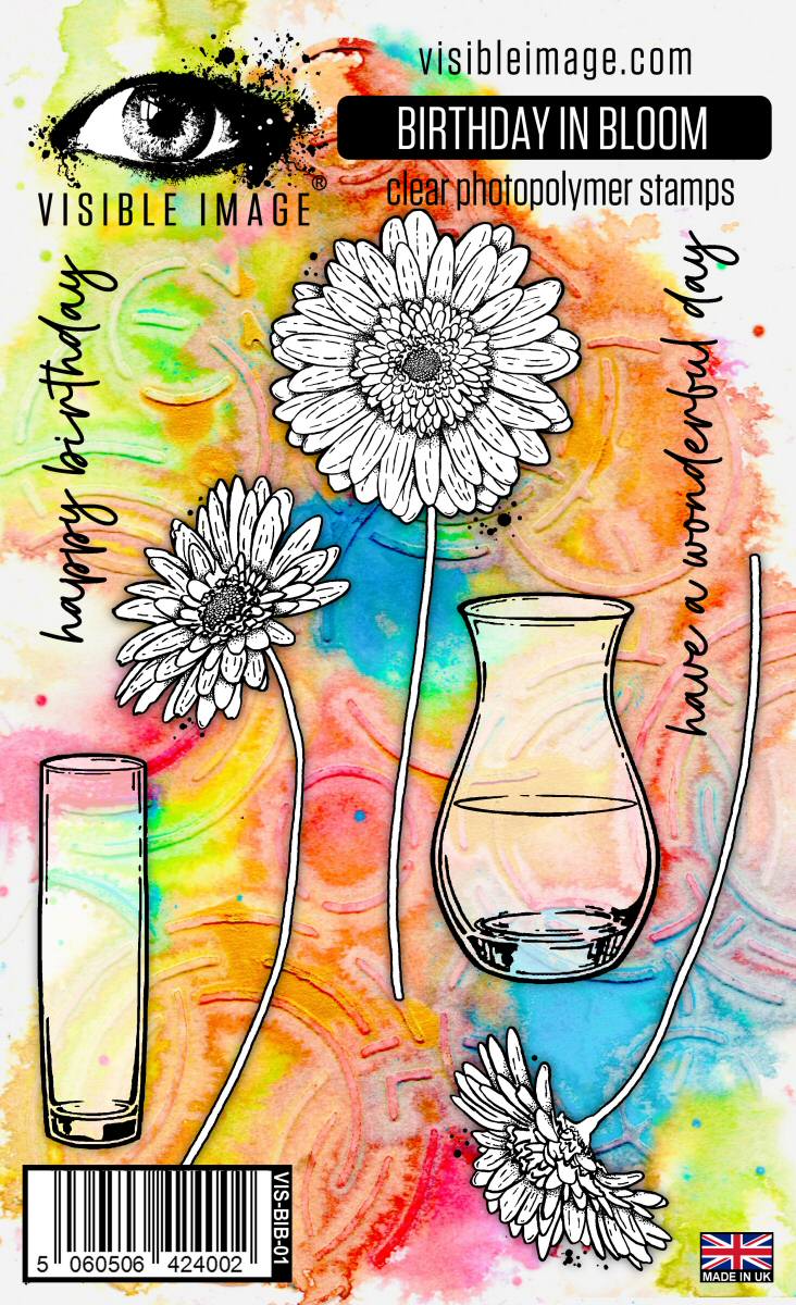 Birthday In Bloom -A6 Stamp Set