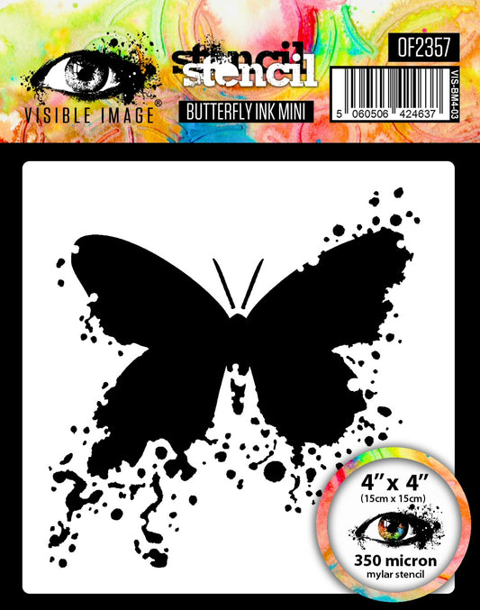 Butterfly Ink Mini - Stencil 4x4