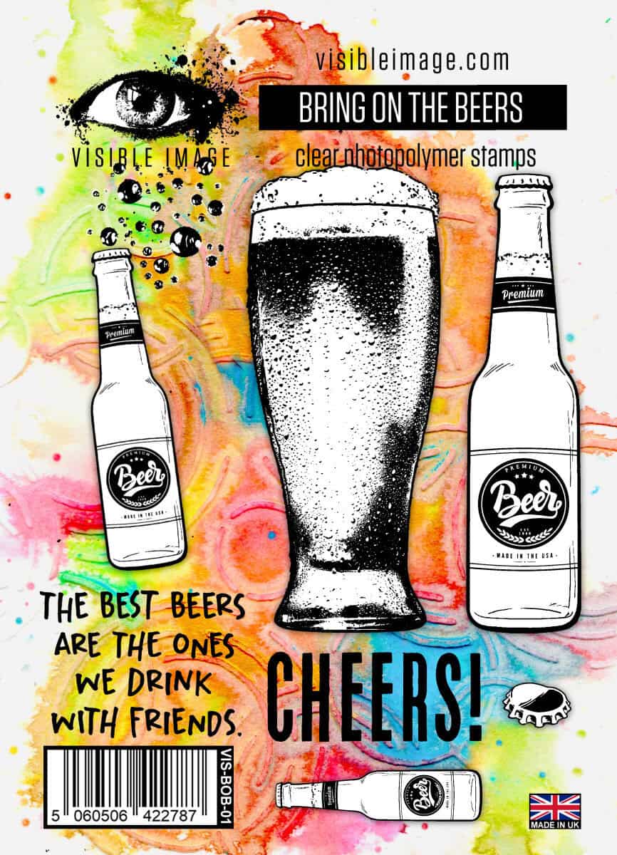 Bring on the Beers  - A6 Stamp Set