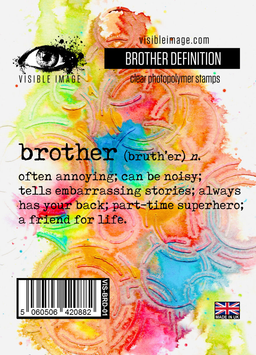Brother Definition - A7 Stamp Set