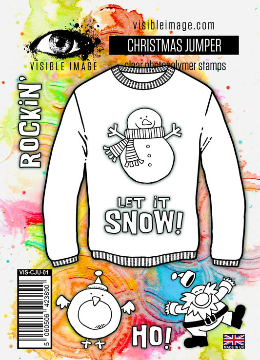 Christmas Jumper - A6 Stamp Set