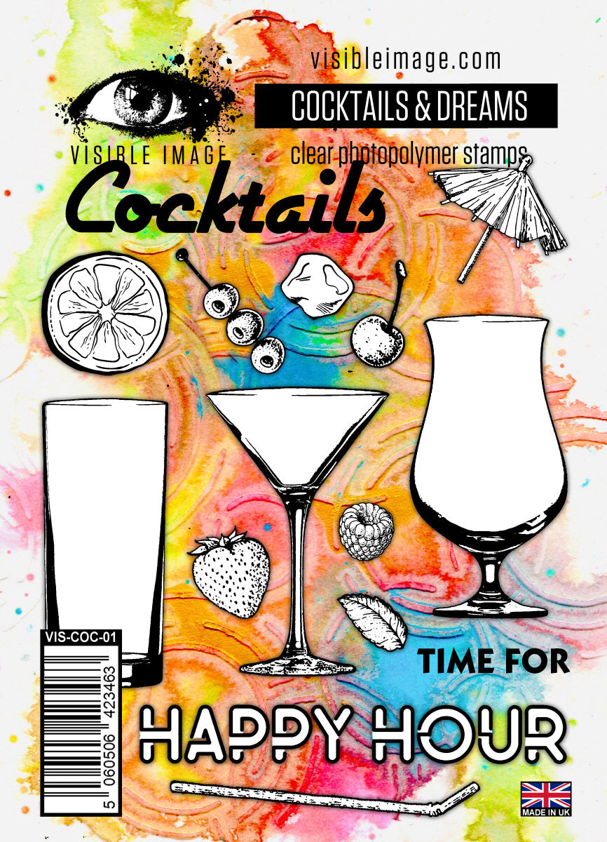 Cocktail & Dreams - A6 Stamp Set