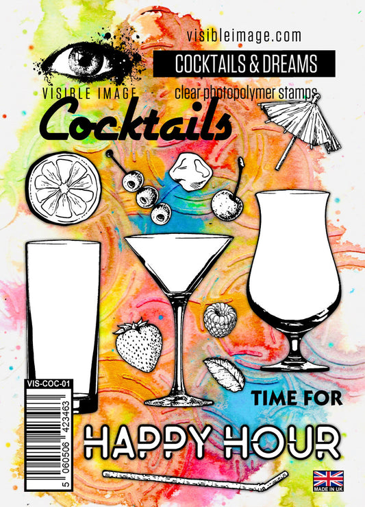 Cocktail & Dreams - A6 Stamp Set