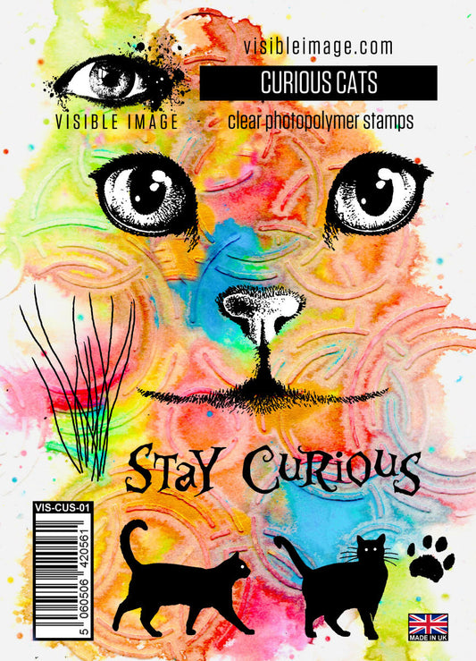 Curious Cats - Stamp Set