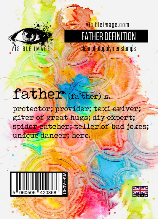 Father Definition- A7 Stamp Set