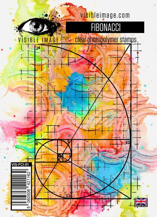Fibonacci Backgroup - Stamp Set