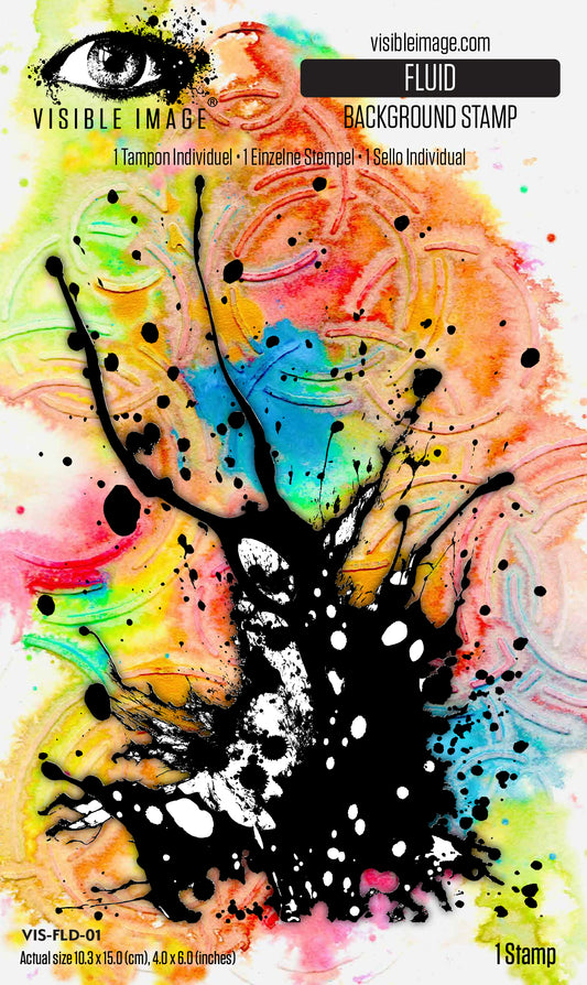 Fluid - Background Stamp