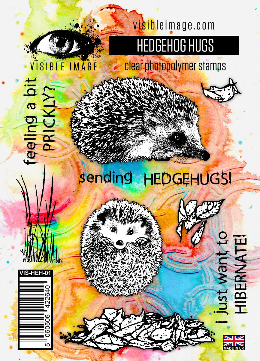 Hedgehog Hugs - A6 Stamp Set