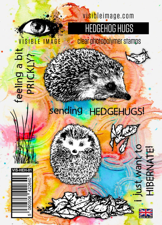 Hedgehog Hugs - A6 Stamp Set