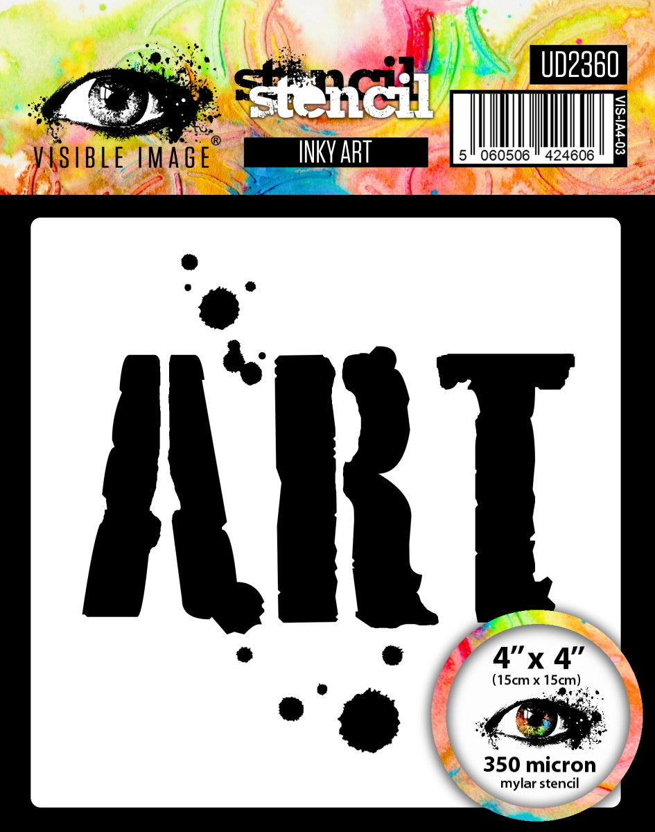 Inky Art - Stencil 4x4
