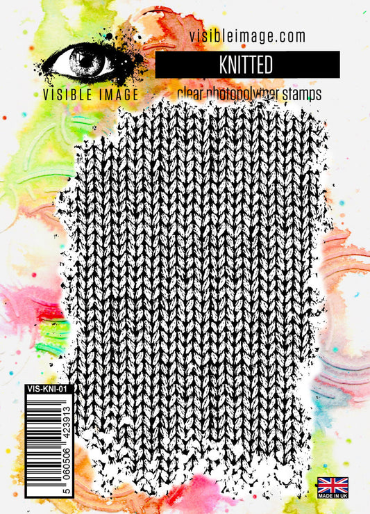 Knitted  - A6 Stamp Set