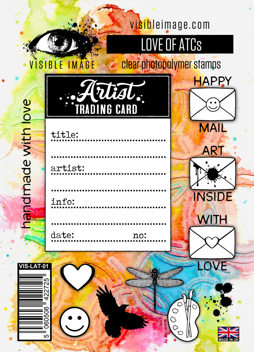 Love Of ATCs - A6 Stamp Set