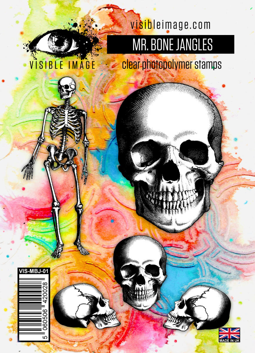 Mr Bone Jangles - A6 Stamp Set