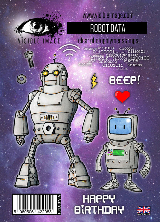 Robot Data - Stamp Set