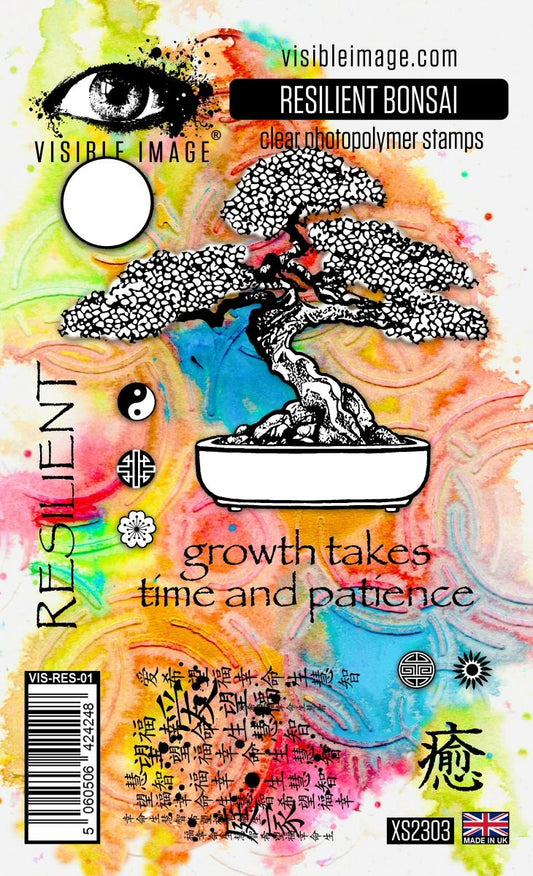 Resilient Bonsai - A6 Stamp Set