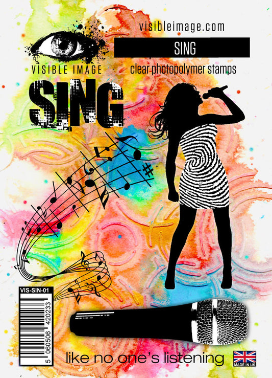 Sing - Stamp Set