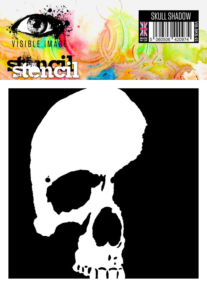 Skull Shadow - Stencil