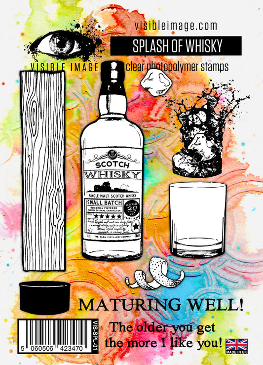 Splash Of Whisky - Stamp Set