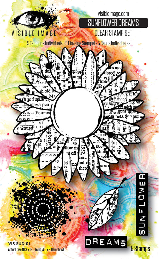 Sunflower Dreams 4in x 6in Stamp Set