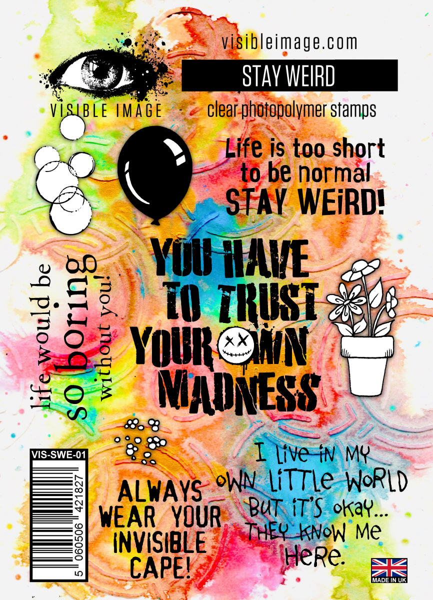 Stay Weird - Stamp Set