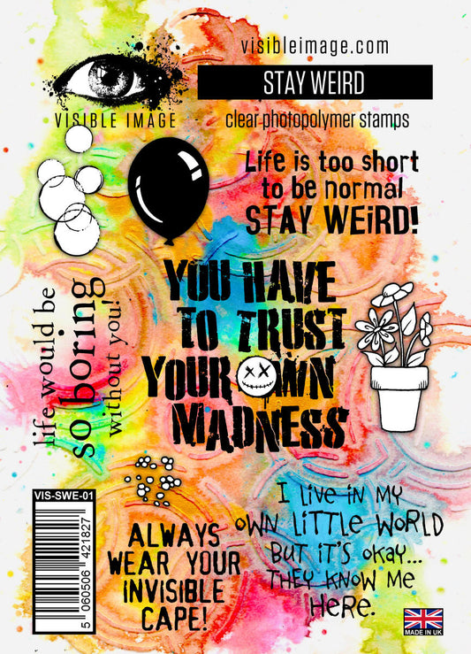 Stay Weird - Stamp Set