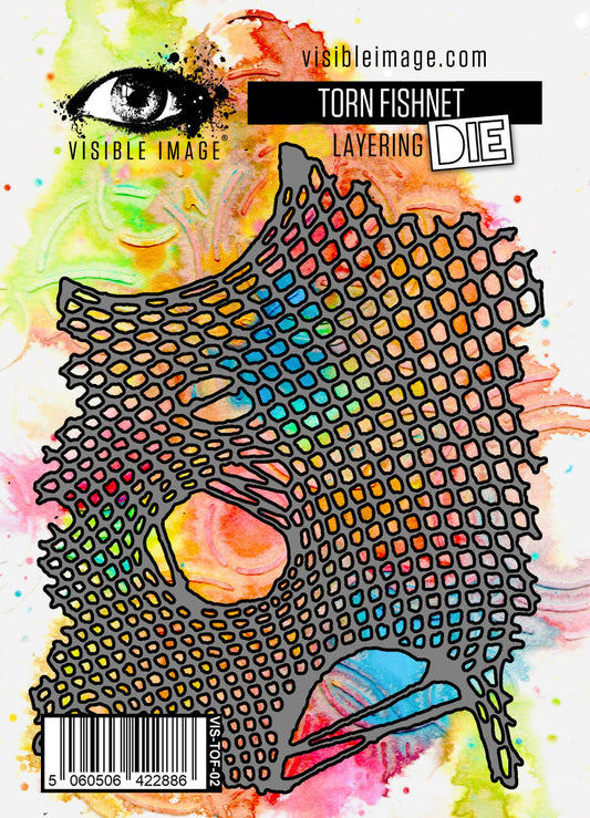 Torn Fishnet - Layering Die