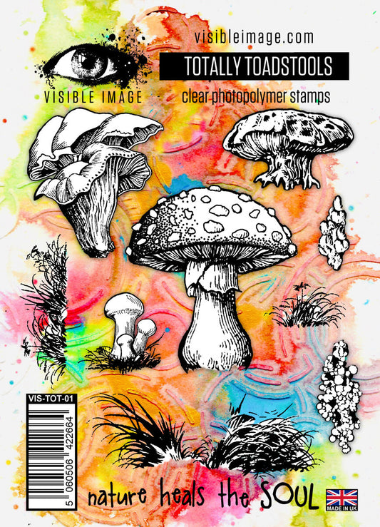 Totally Toadstools - A6 Stamp Set