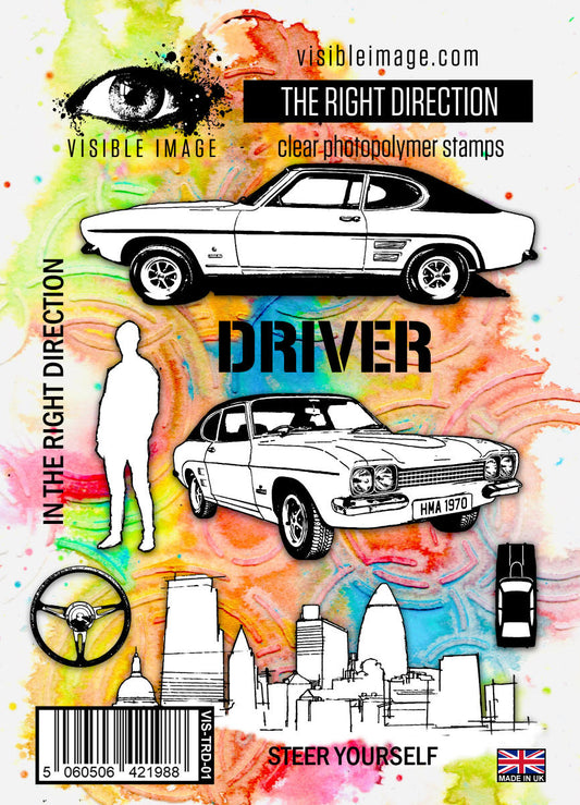 The Right Direction - A6 Stamp Set