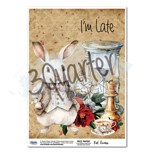 Red Queen Rice Paper - February Release