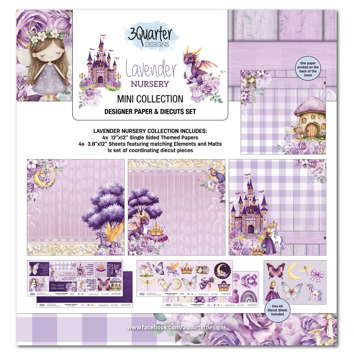 Lavender Nursery -Mini Collection - April Release