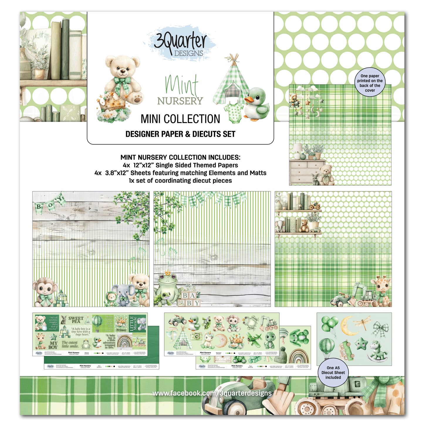 Mint Nursery -Mini Collection - April Release