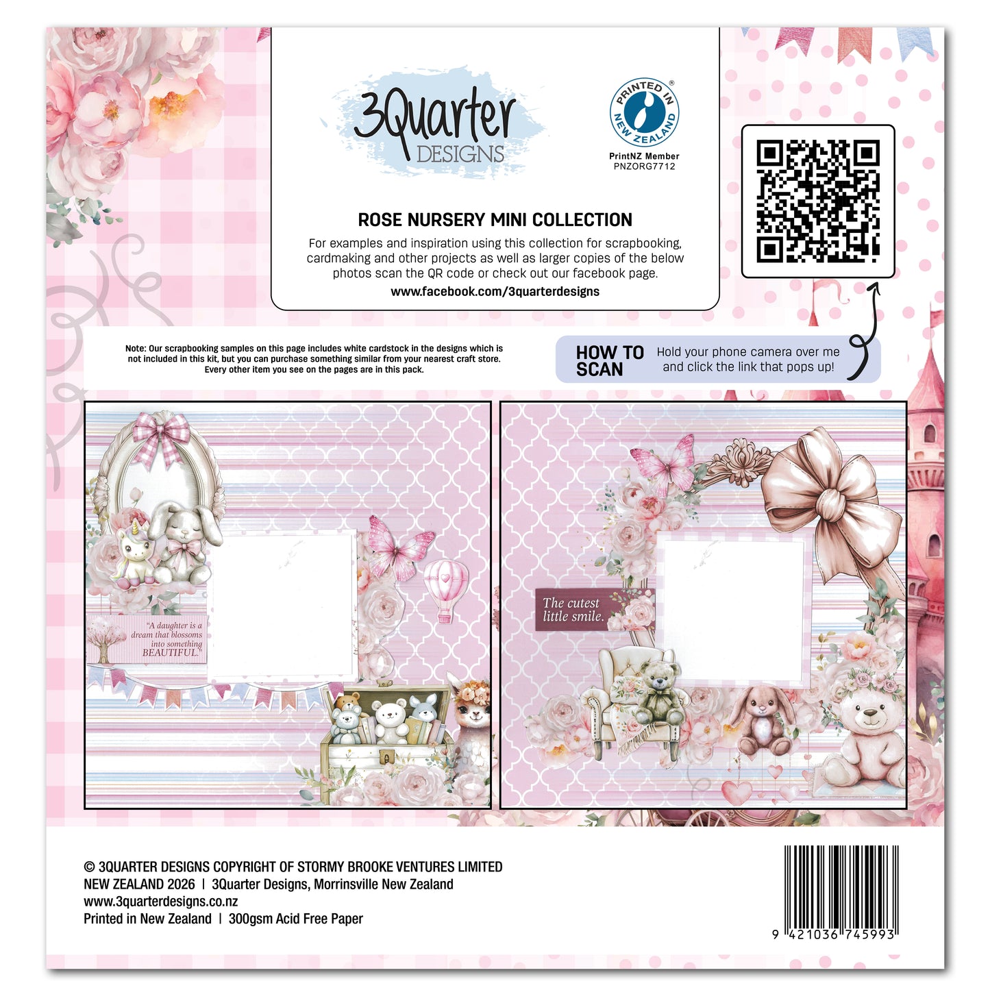 Rose Nursery -Mini Collection - April Release