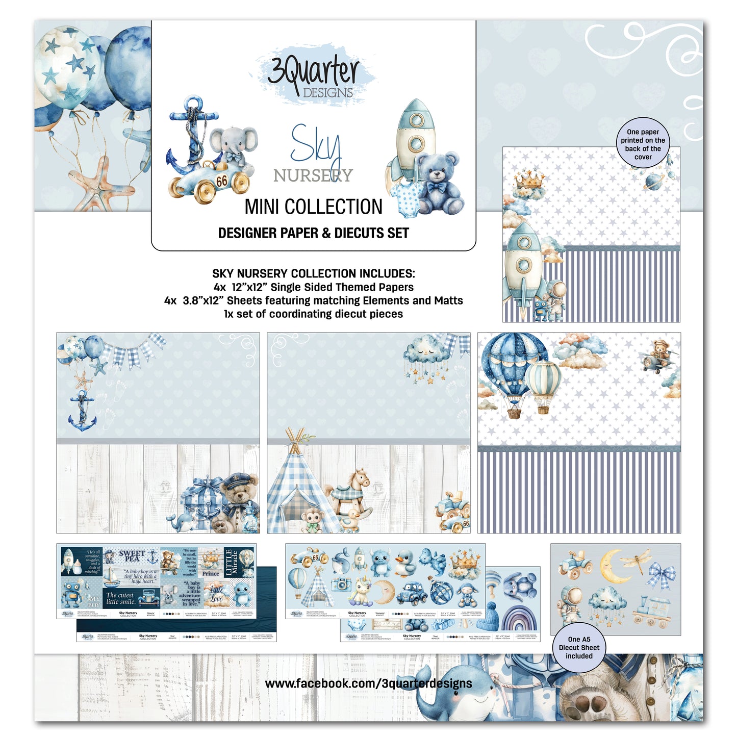 Sky Nursery -Mini Collection - April Release