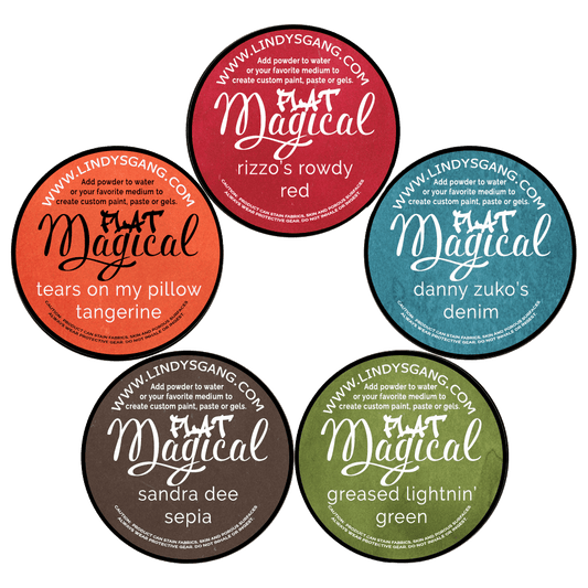 Go Greased Lightnin' Flat Fabio Set image 0