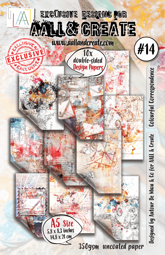 Colourful Correspondence - #14 -A5 Paper - September 2024 image 0