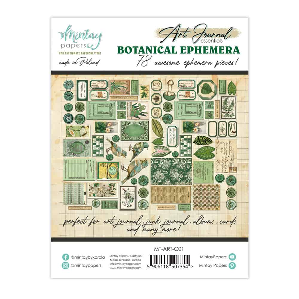 Art Journal Essentials - Botanical Ephemera image 1