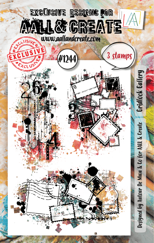 Gridlock Gallery- #1244 - Stamp- September 2024 image 0