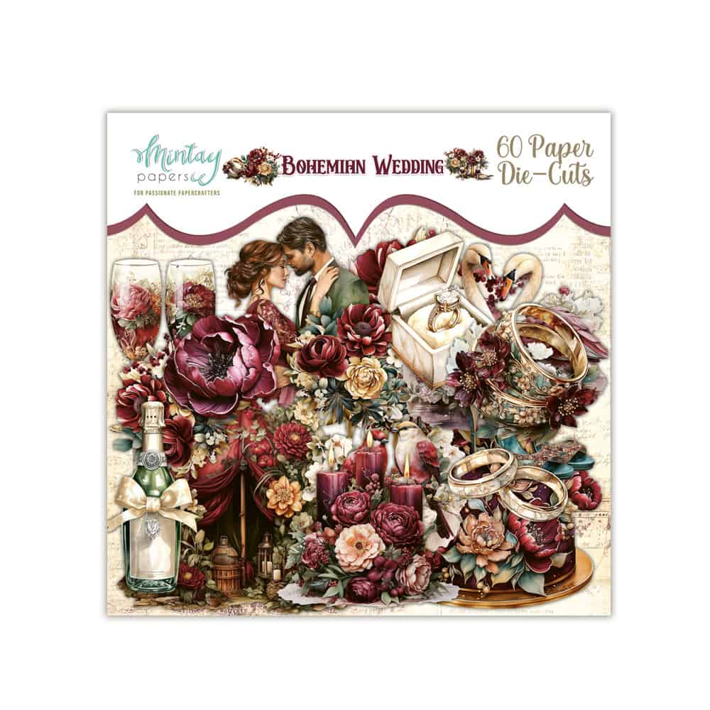 Bohemian Wedding-die cuts image 0