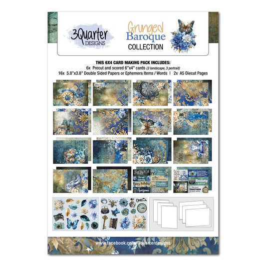 Grunged Baroque 6x4- July Release image 0