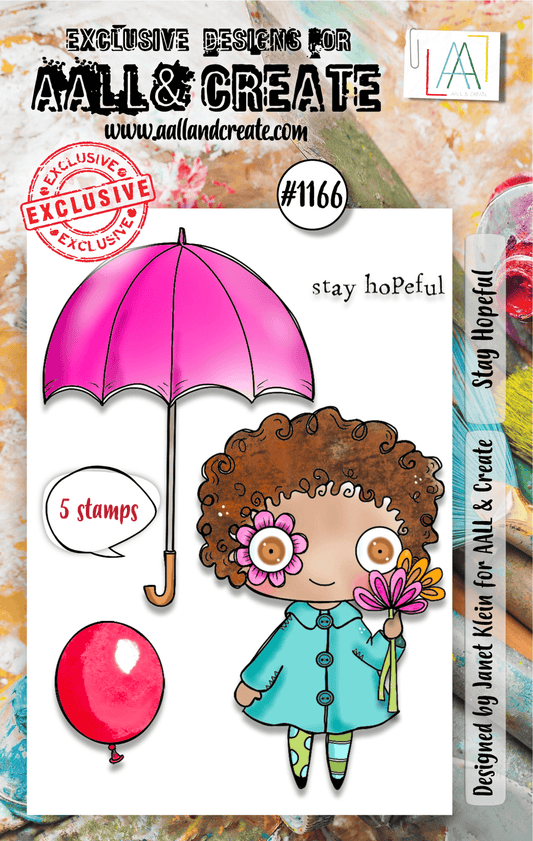 Stay Hopeful - #1166 -A7 Stamp Set - May 2024 image 0