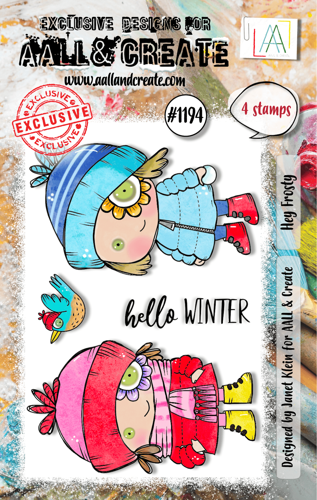 Hey Frosty - #1194 - Stamp- August 2024 image 0