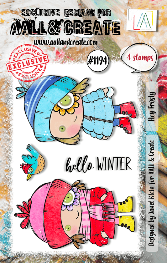 Hey Frosty - #1194 - Stamp- August 2024 image 0