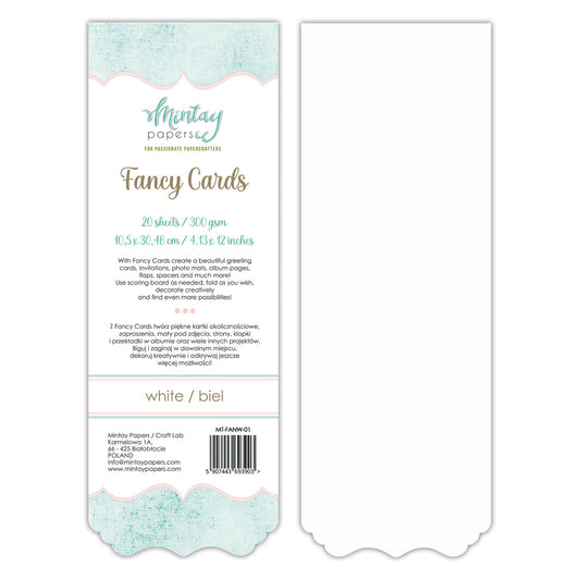 Fancy Cards -White - FANW01 image 0