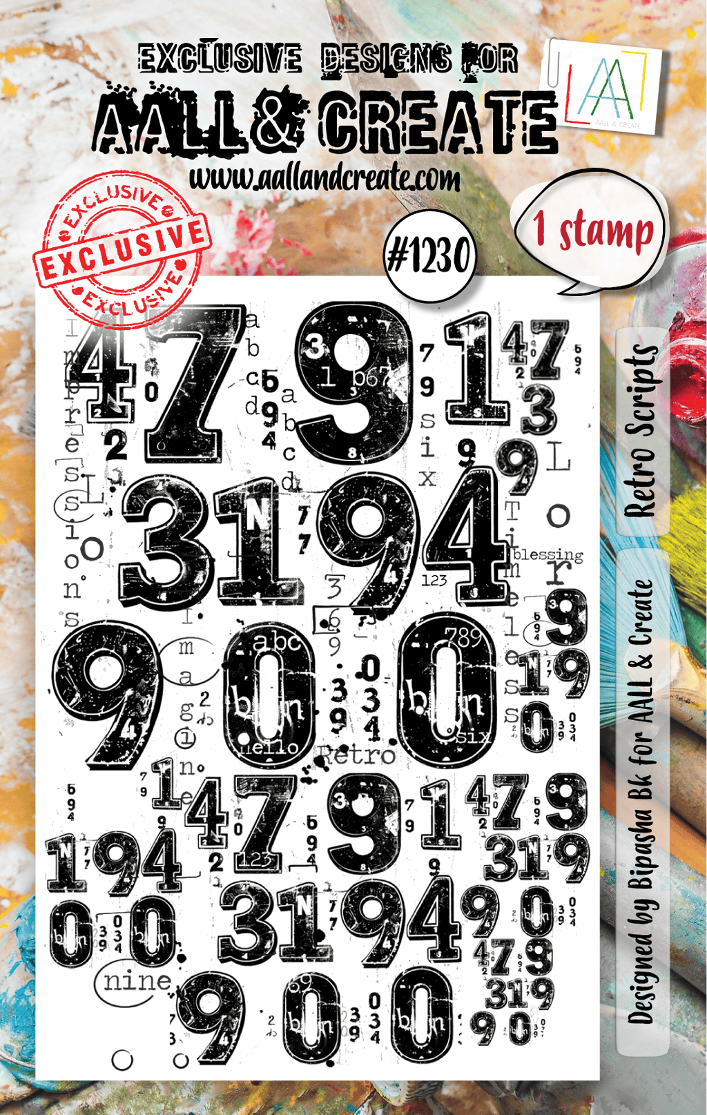 Retro Scripts - #1230 - Stamp- August 2024 image 0