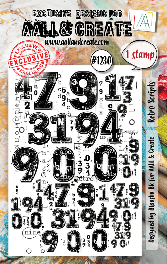 Retro Scripts - #1230 - Stamp- August 2024 image 0